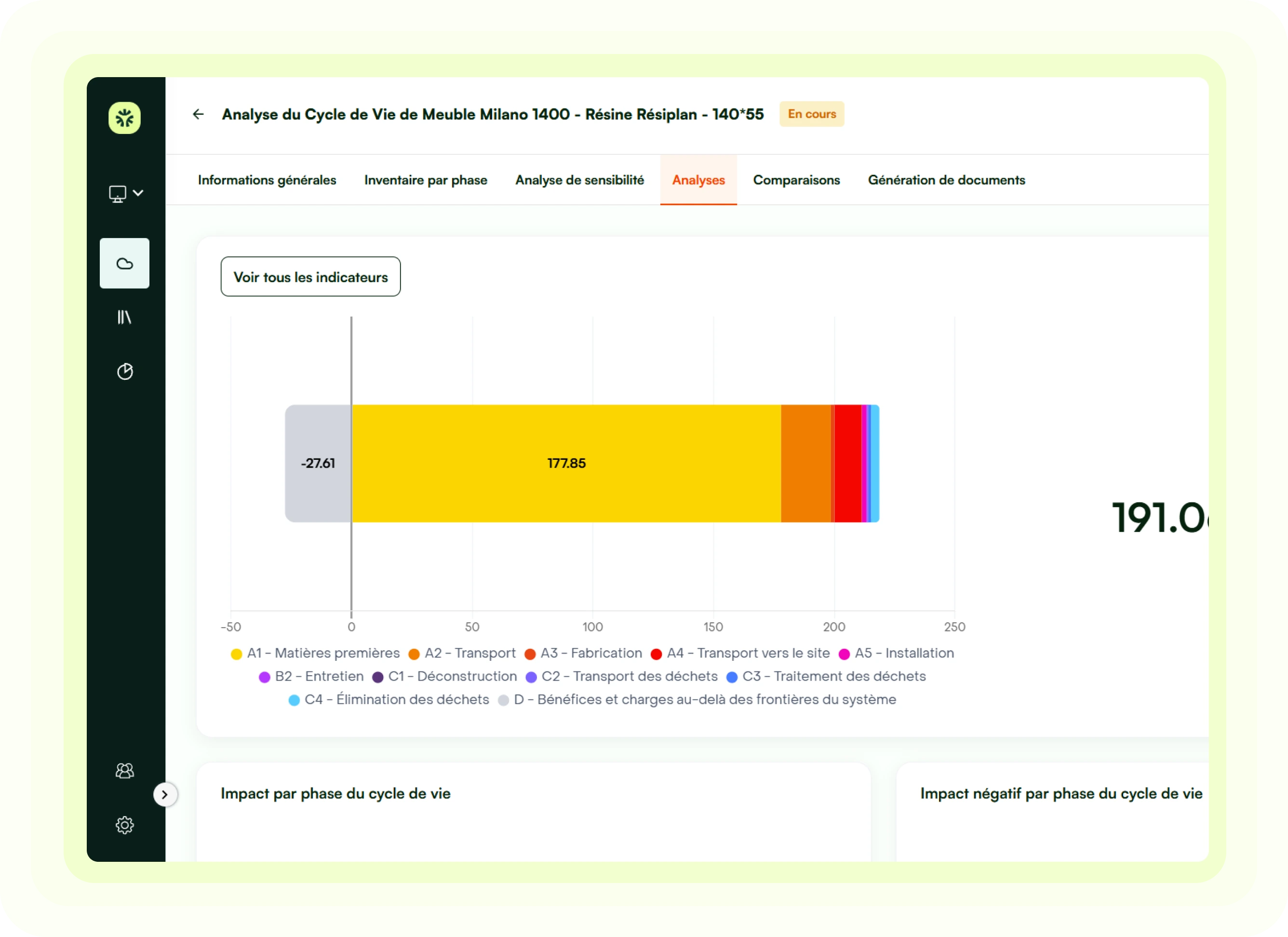 Calculez selon les normes ISO et EN 15804
