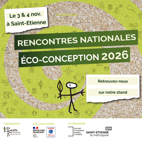 Rencontres nationales de l'éco-conception 2026, Saint-Étienne